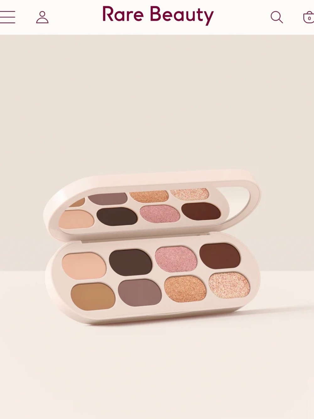 Rare Beauty Eyeshadow Palette ✨